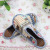 Winter Korean-Style Indoor Closed Toe Warm Women's Cotton Slippers Quilted Soft Bottom Floor Slippers Living Room Slippers