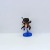 Q Version 12 One Piece Running Luffy Sauron Choibalsan Zhi Figurine Garage Kits Decoration Model Toy Blind Box
