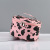 Cows Pattern Pu Cosmetic Bag Ins Style Travel Toiletry Bag Skincare Storage Bag Portable Outing Cosmetic Storage