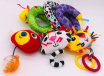 Bed Winding Rattle Plush Toys Children's Toys