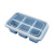 Ice Cube Mold Household Ice Cube Box 6-Grid Large Ice Hockey Ice Refrigerator with Lid Home Ice Tray