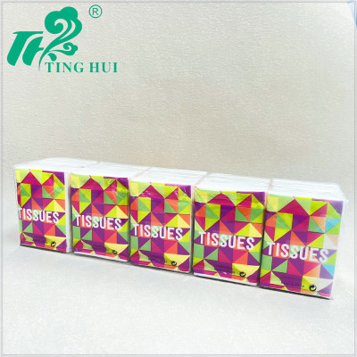 [Ting Hui] Napkin Small Bag Handkerchief Tissue 10 Pack Portable Portable Tissue Facial Tissue