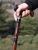 Solid Wood Alloy Wine Bottle Cane Factory Direct Supply Elderly Non-Slip Lightweight Cane Walking Stick Wholesale