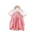 Summer Baby Girl Thin Fashionable Short Sleeve Korean Style Jumpsuit Newborn Infant out Lady Style Rompers Jumpsuit