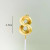 Birthday Candle Gold-Plated 0-9 Cake Decoration Party Supplies PVC Boxed Digital Candle
