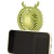 2022 New Cartoon Elk Crown Handheld USB Rechargeable Fan Mobile Phone Holder Student Portable Mute Fan
