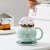 Creative Cartoon Unicorn Ceramic Cup Cute Mirror Cup Home Office Male and Female Coffee Cups Mug