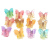 A2137 Colorful Gradient Butterfly Hairpin Clip Large Headdress Hair Claw Clip Updo 2 Yuan Shop Supply Wholesale