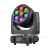 Led7 40W Moving Head Light Chalcidoid Eye Full Color Rotating Focusing Washing Light Bar Ktv Stage Lights Effect Light