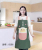 Strap with Towel Canvas Apron Cartoon Pattern