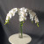 Pu Fake/Artificial Flower Wholesale Home Fake Flower for Wedding Flower Arrangement High-End Decorative Orchid 9-Head Simulation Phalaenopsis
