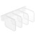 Household Refrigerator Organizing Partition Plate Adjustable Side Door Partition Organizing Compartment Version Snap-on Storage Box Compartment Clip