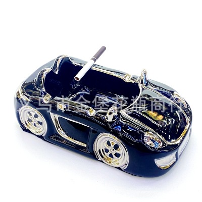 Cigar Ashtray Creative Personalized Fashion Ceramic Car Model Portable Household Ashtray Cigar Special