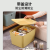 F02-112 Multifunctional Plastic Storage Box Sundries Storage Box Dustproof with Cover Snack Toy Storage Basket Medium