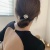 Elegant Pearl Headband Tie up a Bun Hairstyle Large Intestine Hair Band Korean Hairband Simple Low Hair Accessory for Ponytail High-Grade Headwear for Women