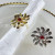 2022 Popular Hot-Selling New Arrival Hotel Wedding Napkin Ring Flower Buckle Dining Table Decorations