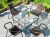 Courtyard Imitation Rattan Table and Chair Set  Three-Piece Balcony Garden Coffee Bar Occasional Table and Chair Set