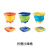 Soft Rubber Folding Bucket Children's Toys Portable Bucket Summer Beach Water Playing Toy Telescopic Function Barrel 