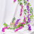 Artificial Artificial Flower Wisteria Flower String Ceiling Decoration Wisteria Vine Wedding Wisteria HANAFUJI Pipe Air Conditioning Balcony Indoor