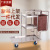 Hotel Hotel Multi-Functional Stainless Steel Cleaning Trolley Property Cleaning Trolley Cleaning Trolley