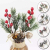1PC Artificial Christmas Foam Berry Bouquets Christmas Wedding Decor DIY Wreath Vase Party New Year Gift Box Festive Hom