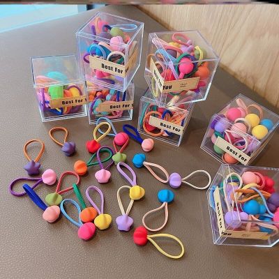 Children Rubber Band Baby Hair Band Harmless Hair Elastic Highly Elastic Hair Rope Children's Hair Accessories Headdress Suit