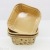 Square Cake Cup 6.5*3.5cm Coated Paper Cup Cake Paper Tray Cake Cup Cake Paper Cups
