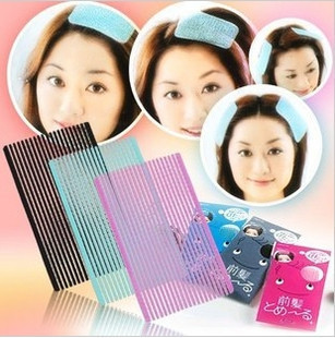 Korean Wash Makeup Bang Sticker Hair Sticker Bangs Fixed Seamless Hair Patch Korean Velcro Korean Jewelry