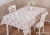 Tablecloth Ar Bronzing Tablecloth Waterproof PVC Crystal Tablecloth Kitchen Antifouling Tablecloth in Stock