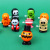 Halloween Novelty Toys Christmas Toys Small Gifts Funny Pumpkin Jumping Teeth Ghost Teeth Wind-up Spring Toys