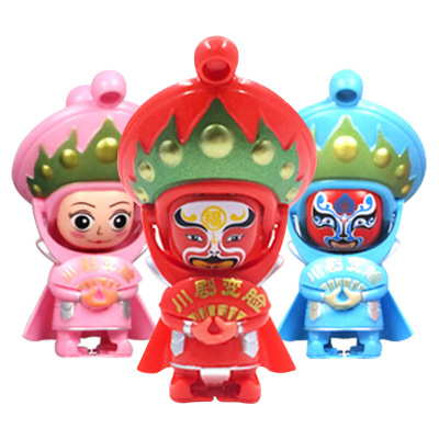Novel Toys Sichuan Opera Face Changing Doll Facial Makeup Peking Opera Face Changing Automobile Hanging Ornament Small Toys