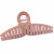 New Retro Hair Claw Transparent Pink Grip Back Head Large Hair Clip Female Temperament Loose Clip Shark Clip Hair Claw