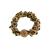 Korean Style New Rhinestone Ball Leopard Print Large Intestine Hair Band Simple Tie Hair Rope Net Red Cute Ponytail Rubber Band Hair Accessories