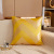 Amazon Foreign Trade Cross-Border Cushion Pillow Cover Jacquard Square Pad Sofa Bay Window Backrest Headboard Simple Cushion Cushion