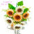 European Style Fresh Simulation Ono Chrysanthemum Chrysanthemum Indicum Flower Small Daisy Flower Chamomile Field Chrysanthemum Indicum Wedding Photography Set Ono Chrysanthemum Chrysanthemum Indicum