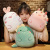 Foreign Trade Factory Direct Sales Winter Warm Hand Pillow Intervention Doll Muffle with Hands Plush Toy Winter Cute Girl Cartoon
