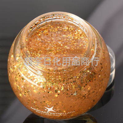 Foreign Trade Mask Gold Starry Sky Mask Daub-Type Tearing Mask Hydrating Moisturizing and Nourishing Cleansing Pores 120G