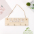 Love Wooden Ornament Creative Home English Letters Wall Hanging Pieces with Hooks Cafe Flower Shop Decorations