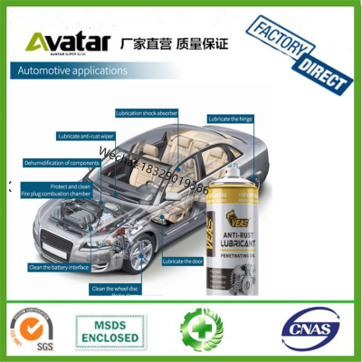 VEAS carburetor cleaner spray 450ml carb and choke lubricant cleaner factory wholesale directly car care products 