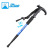 Alpenstock Shock Absorber High Strength Light Aluminum Alloy Alpenstock Curved Handle Straight Handle Inner Lock Cane Crutch Outdoor TUV