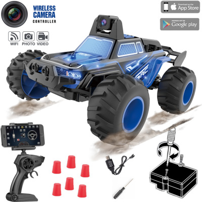 Remote Control Camera Car Remote Control Car HD WiFi Camera Video Electric Toy Climbing Remote Control Car off-Road Vehicle