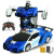 Remote Control Deformation Car Rechargeable Remote Control Car Induction Transformation Diamond Robot Remote-Control Automobile Toy Remote Control Car