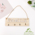 Love Wooden Ornament Creative Home English Letters Wall Hanging Pieces with Hooks Cafe Flower Shop Decorations