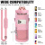 Factory Wholesale Neoprene Thermos Bottle Wrap Large Insulation Water Bottle Pouch with Strap Portable Water Bottle 