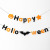 Halloween Decoration Pumpkin Letter Non-Woven Fabric Hanging Flag Latte Art Bar KTV Decoration Arrangement Supplies