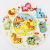 Factory Direct Sales Wooden Building Blocks Children's round Puzzle Infant Early Education Educational Wooden Puzzle