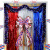 Amazon Hot American Independence Day Decoration Red, White and Blue 2 M Tinsel Curtain National Day Party Layout Bright Ribbon