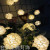 Christmas LED Light Lace Floral Ball Modeling Decorative String Lights Wedding Party Lotus Lamp Girly Bedroom Small Colored Lights
