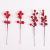 Amazon Cross-Border 7/12/14 Fork Twig Cutting Simulation Red Fruit Berry Christmas Decorations DIY Accessories
