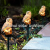 Owl Solar Ground Lamp Garden Creative Resin Solar Decorative Lamp Courtyard Solar Energy Lawn Lamp